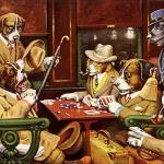 Dogs Playing Poker 1903 meme