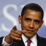 Obama pointing