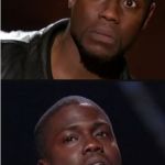 kevin hart reaction | HOLD UP! LET ME EXPLAIN WHAT HAPPENED WITH ME AND DAT WHITE GIRL; UM....WE WERE UH JUST FRIENDS..... | image tagged in kevin hart reaction | made w/ Imgflip meme maker