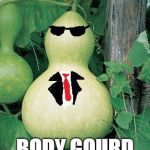 Body gourd | BODY GOURD | image tagged in body gourd | made w/ Imgflip meme maker