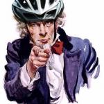 Uncle Sam with Bike Helmet meme