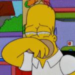 Homer Simpson Crying