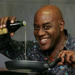 Black guy with olive oil