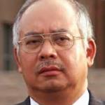 Najib Looking serious