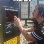 Drive Thru | FLORIDA VOTING MACHINES; GETTING HI-TECH | image tagged in drive thru | made w/ Imgflip meme maker