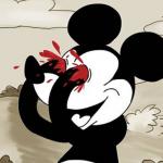 mickey mouse bleeding