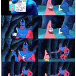 patrick not my wallet Meme Template