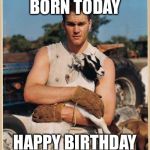 Tom Brady Baby Goat | THE GOAT WAS BORN TODAY; HAPPY BIRTHDAY IZEEM | image tagged in tom brady baby goat | made w/ Imgflip meme maker