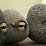 rocks laugh laughing