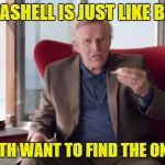 Gary Busey Wisdom | THIS SEASHELL IS JUST LIKE BEYONCE; THEY BOTH WANT TO FIND THE ONE PIECE! | image tagged in gary busey wisdom | made w/ Imgflip meme maker