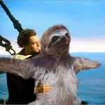 Sloth Titanic meme