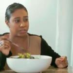 in front of my salad