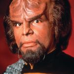 The evolutionary trait of the head ridges of Klingons | RIBBED; FOR HER PLEASURE | image tagged in lieutenant worf,klingon,memes | made w/ Imgflip meme maker