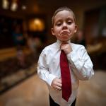 Kid with tie