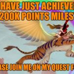 Seriously, thank you guys all so much for getting me 200,000 worthless points!! May the rest come as fast as the last 100k have! | I HAVE JUST ACHIEVED THE 200K POINTS MILESTONE; NOW PLEASE JOIN ME ON MY QUEST FOR MORE! | image tagged in tigerlegend1046,200k points,thank you,milestone,join me,onwards into the future | made w/ Imgflip meme maker