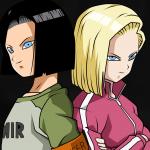 Android 17 and Android 18 meme