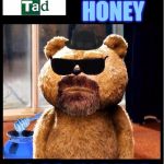 What do you get when you cross the movie "Ted" with the TV show "Breaking Bad"? | MY BLUE HONEY; IS 99.1% PURE | image tagged in heisenbear,funny,memes,mxm | made w/ Imgflip meme maker