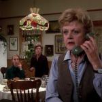 Jessica Fletcher on Phone