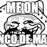 Mexicano Troll Face Blank Template Imgflip - problemo mexican troll face limited roblox troll meme