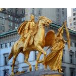 Golden General Sherman Statue