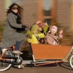 Amsterdam bike family
