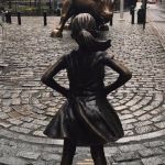 Wall Street Girl Statue Women's Day | THE QUESTION ISN'T WHO'S GOING TO LET ME; IT'S WHO'S GONNA STOP ME? | image tagged in wall street girl statue women's day | made w/ Imgflip meme maker