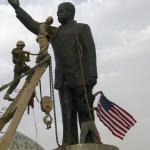 Saddam Statue