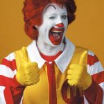 Ronald McDonald Lovin It | DA DA DA DA DA; IM LOVING IT | image tagged in ronald mcdonald lovin it | made w/ Imgflip meme maker