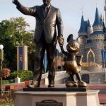 Walt and Mickey Forever | AFTER DISCOVERING WALT DISNEY'S FORBIDDEN ROMANCE WITH MICKEY; HIS STATUE ALSO WAS SLATED FOR REMOVAL! | image tagged in disney statue,scumbag,mickey mouse | made w/ Imgflip meme maker