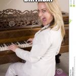 Excited piano | HAVE AN AWESOME BIRTHDAY; MAX!!! | image tagged in excited piano | made w/ Imgflip meme maker