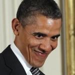 Obama smirk