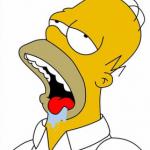 Homer Simpson doughnut 