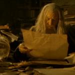 Gandalf reading