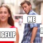 Found a new Template! lets see if we can get some creative Memes out of this one :) | ME; REALITY; IMGFLIP | image tagged in lusty hubby captions,imgflip,imgflip users,raydog,success kid,memes | made w/ Imgflip meme maker