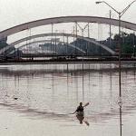 Freeway Canoe Man