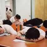 sleeping in school