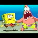 Patrick and spongebob scared