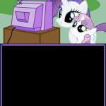 Rarity and sweetie belle tv