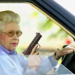Old Lady With Gun