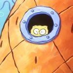 Spongebob Peek Window meme