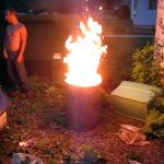 Trash Can Fire