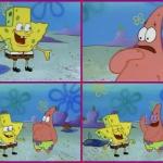 Spongebob What's the Difference? meme