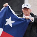 Trump Texas Flag