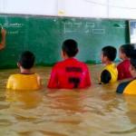 The Flooded School meme