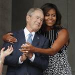 George Bush Michelle Obama