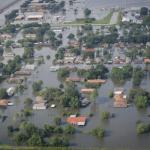 Houston flooded