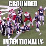 Deflated | GROUNDED; INTENTIONALLY | image tagged in deflated | made w/ Imgflip meme maker