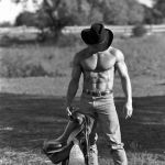 Sexy Cowboy | HAPPY BIRTHDAY; CAROLYN | image tagged in sexy cowboy | made w/ Imgflip meme maker