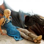 Daenerys with Drogon