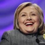 Hillary laughing 2